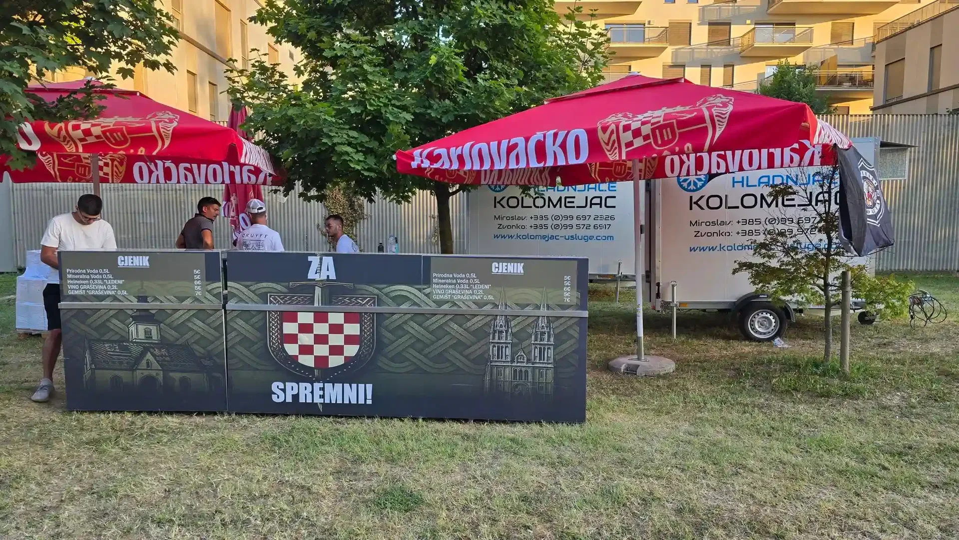 Naše hladnjače na koncertu Marka Perkovića Thompsona